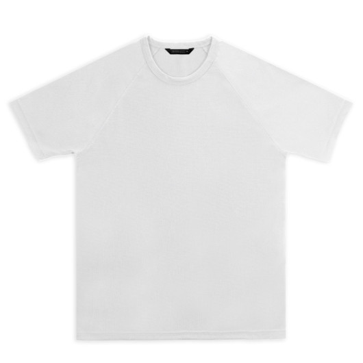 White Custom Mens Sports T Shirts